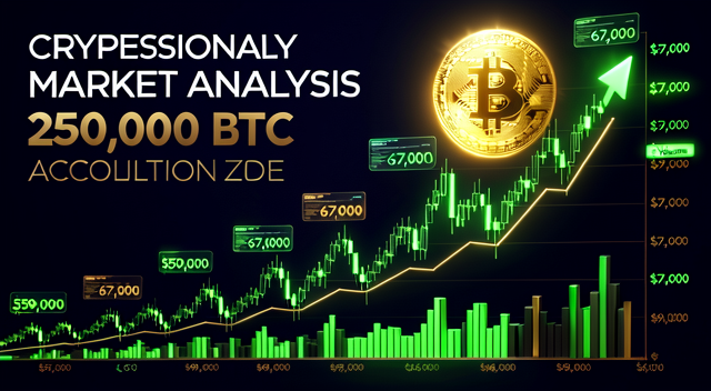 比特幣買盤強勢回歸！25 萬枚 BTC 於$59,000-$67,000區間被大舉吸納