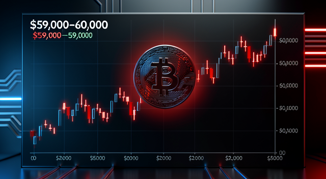 比特幣 59,000 至 60,000 美元區間的隱憂：看似平靜的盤整背後暗藏風險