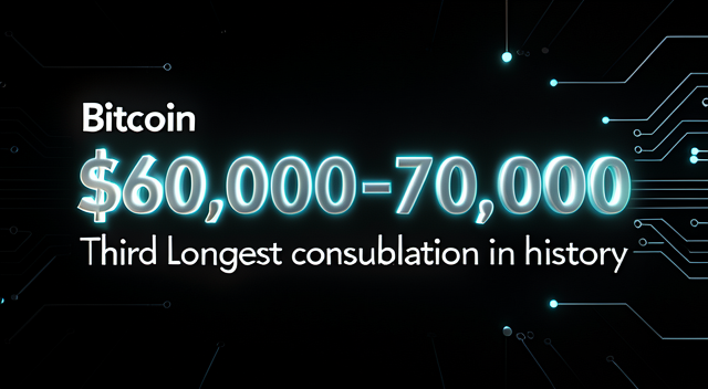 $60K-$70K的囚笼：比特币307天横盘背后，谁在偷偷赚钱？ 封面圖