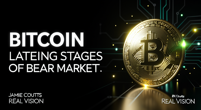 Bitcoin 正邁向熊市尾聲?Real Vision 分析師 Jamie Coutts 的真實看法