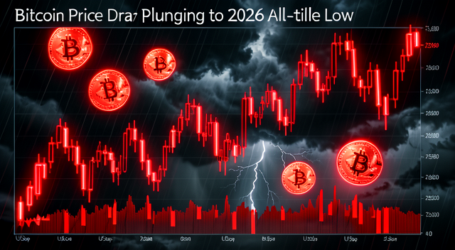 比特幣跌至 2026 年新低:美股疲軟是否將進一步拖累 BTC?