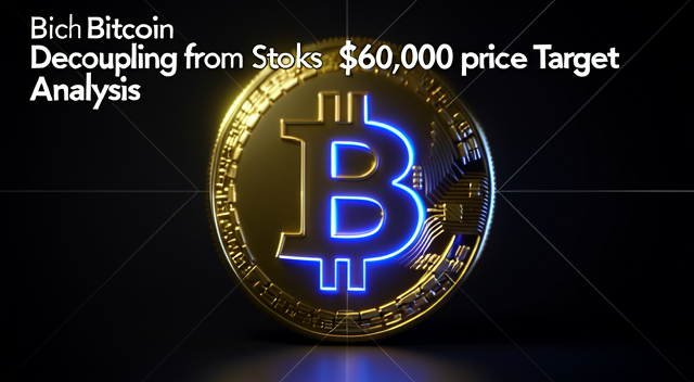 比特幣與科技股脫鉤:$60,000 是比特幣的下一站?
