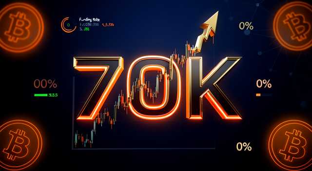 比特幣資金費率飆升兩週新高:$70K 是下一步目標嗎?