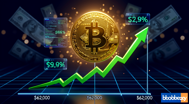 比特幣突破 62,000 美元創七月新高！美國就業數據疲軟點燃降息預期，多頭強勢回歸 封面圖