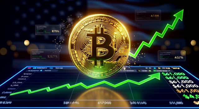 比特幣突破 61,000 美元:美國六月就業數據爆冷,風險資產迎來轉機?