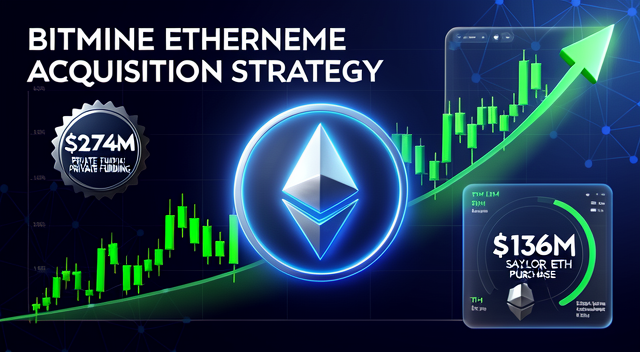 Bitmine 追碼 ETH！私募 2.74 億美元後再購入 1.36 億以太坊，Saylor 策略效應顯現