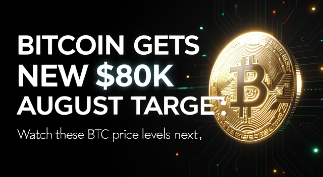 BTC 八月衝八萬？天氣預報說晴，但長照好像要變天
