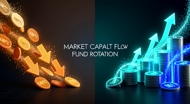 市場資金大輪動：GBTC 流出 vs 山寨幣 ETF 吸金解析