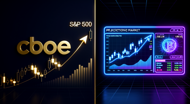 Cboe 重啟標普 500 二元選擇權,爭奪加密原生預測市場風口