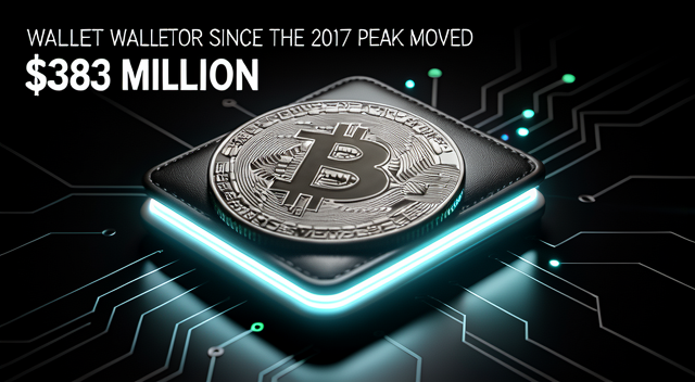 2017 年高點沉睡的比特幣錢包驚動了，三億八千萬美元搬家的背後邏輯 封面圖