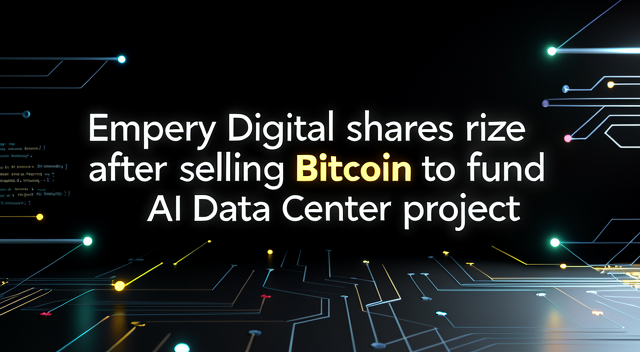 賣 BTC 蓋資料中心！Empery Digital 股價為什麼反而衝了？