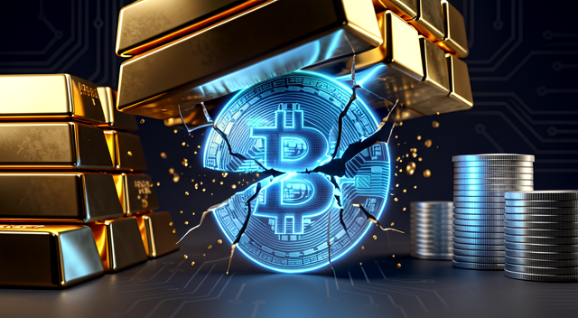 黃金白銀拋售為何拖累比特幣？「數位黃金」避險敘事正被打破