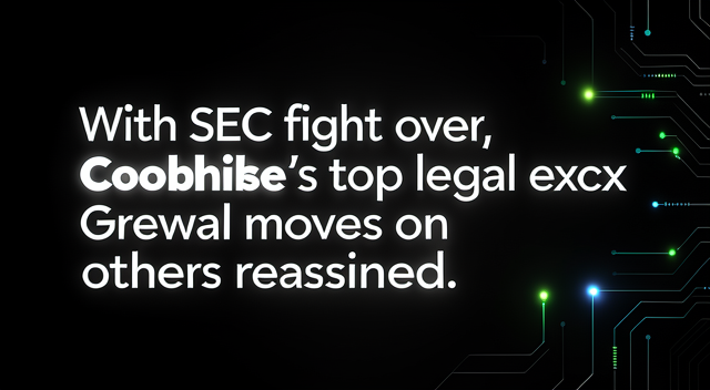 Grewal 離職不是悲劇，是 Coinbase 終於要動了 封面圖