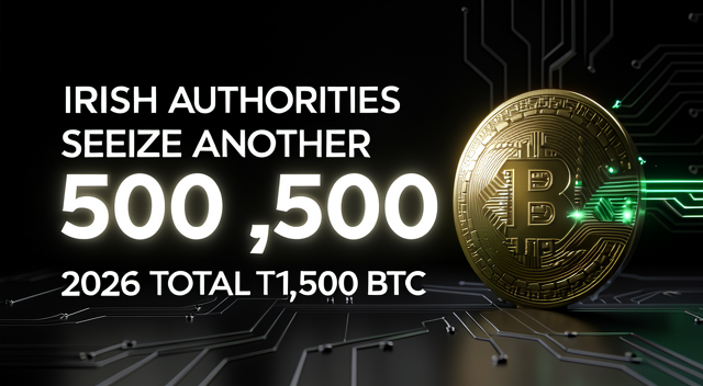愛爾蘭今年已查扣 1,500 顆比特幣——當加密貨幣成為執法機關的新戰場