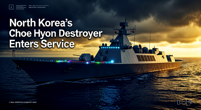 北韓「崔賢號」驅逐艦正式服役:金正恩海軍核武化野心的里程碑