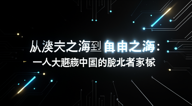 從北韓偷渡到韓國：一家人買單的「人生重開機」，值得嗎？ 封面圖