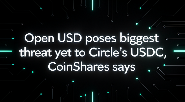 準備好麵包屑嗎？Open USD 要來分 Circle 的 Reserve 蛋糕了 封面圖