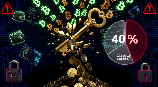 金鑰漏洞才是加密貨幣駭客攻擊的元凶：40% 的 160 億美元失竊之謎
