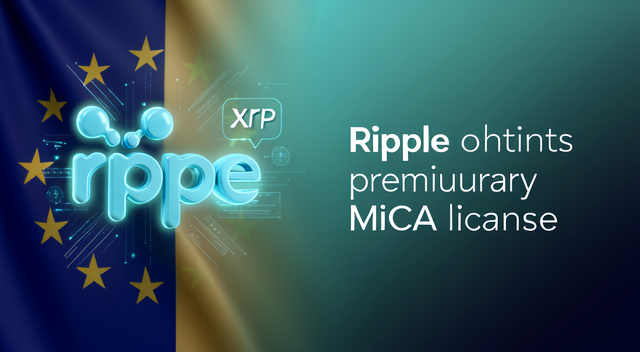 Ripple 取得初步 MiCA 執照：歐盟加密貨幣監管里程碑解析