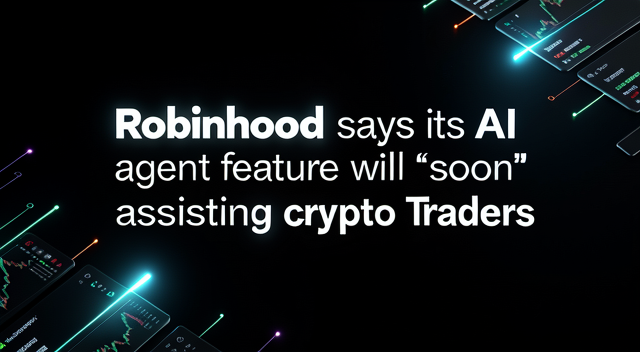 七十萬散戶搶先用 AI 下單,Robinhood 要把加密交易變成自動化實驗場