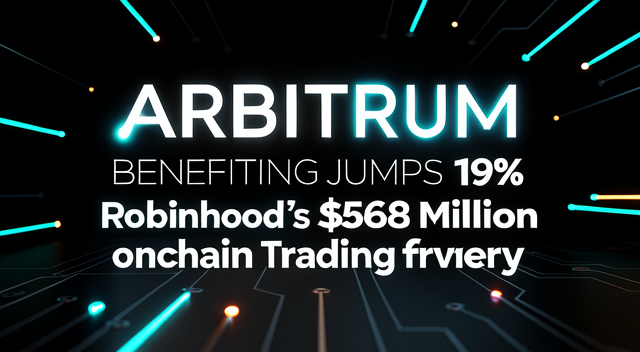從 Robinhood 5.68 億美元鏈上狂潮，看 Arbitrum 如何吃掉傳統券商的流量紅利 封面圖