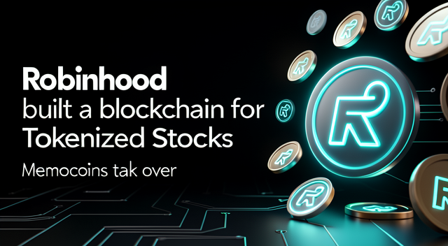Robinhood自己蓋的鏈，怎麼變成Meme幣遊樂場了？ 封面圖