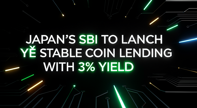 SBI 推日元穩定幣借貸：3% 殖利率看似誘人，但你真的看懂風險了嗎？