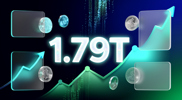 月交易量衝上 1.79 兆美元，穩定幣真的贏了嗎？ 封面圖