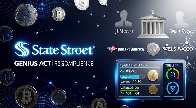 美國銀行巨擘 State Street 推出 GENIUS 法案合規穩定幣儲備貨幣市場基金