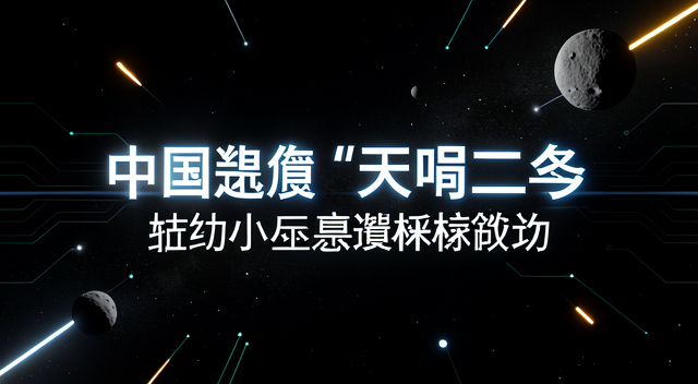 太空版「挖土回來了」？天問二號去小行星採樣，到底在搞什麼大陣仗？