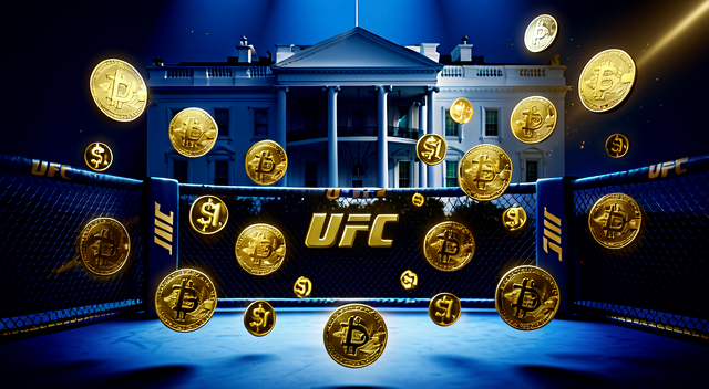 白宮 UFC 賽事使用 Trump 系穩定幣發放獎金：USD1 的里程碑意義