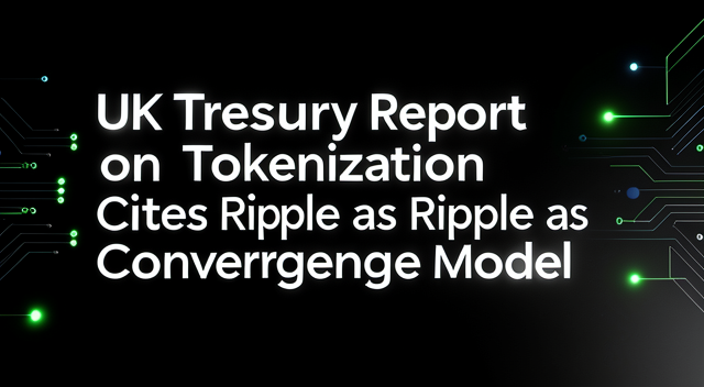 英國財政部報告點名 Ripple 為融合模型：債券與基金上鏈的兩年衝刺