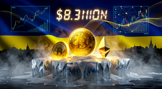 烏克蘭釋出 830 萬美元凍結加密貨幣，戰略儲備新藍圖浮現