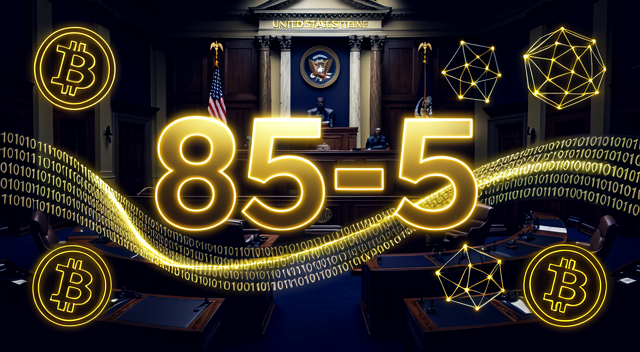 加密貨幣重大里程碑！美國參議院 85-5 票通過 CBDC 十年禁令