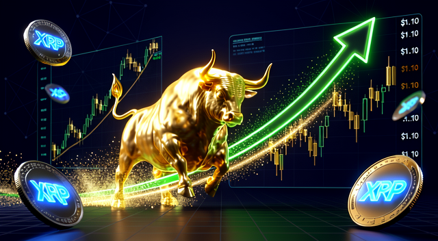 XRP 多頭再度叩關 1.10 美元:這波 4% 反彈背後的技術面與市場脈絡