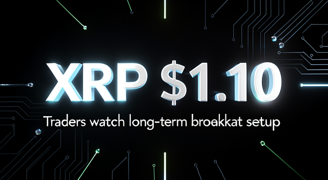 XRP 死守 1.1 美元？別被「長期突破」的畫餅騙了 封面圖